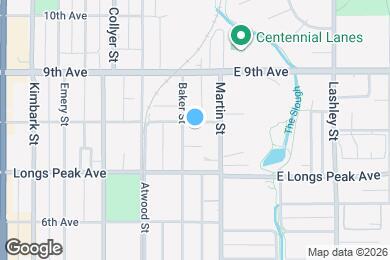 Map image of the property - 744 Baker St