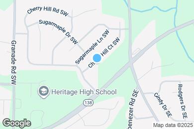 Map image of the property - 1624 Cherry Hill Ct SW