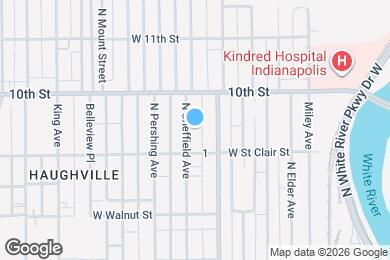 Map image of the property - 925 N Sheffield Ave