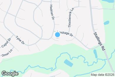 Map image of the property - 1505 Pycroft Ct
