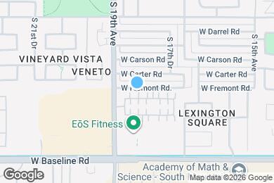 Map image of the property - 1826 W Minton St