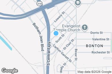 Map image of the property - 2216 Dyson St