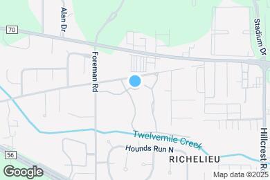 Map image of the property - 101 South Apartments