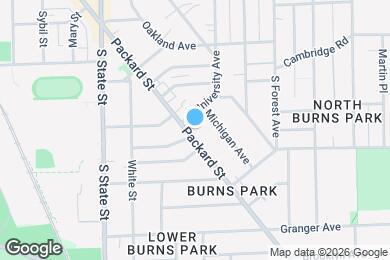 Map image of the property - 1009 Packard St