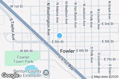 Map image of the property - 201 E 5th St
