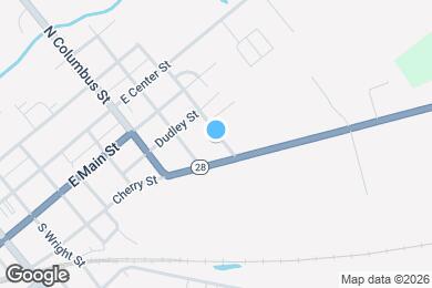 Map image of the property - 222 S Vine St