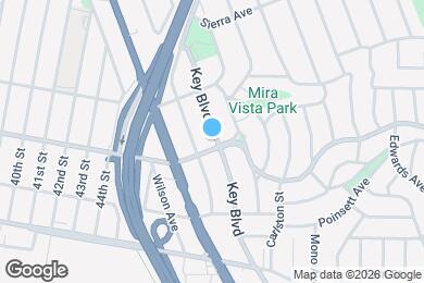 Map image of the property - 5029 Barrett Ave