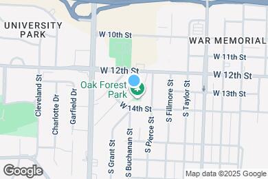 Map image of the property - 1217 Hendrix Ave