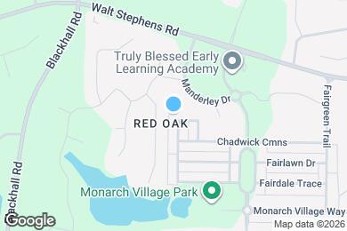 Map image of the property - 518 Anglewood Trace