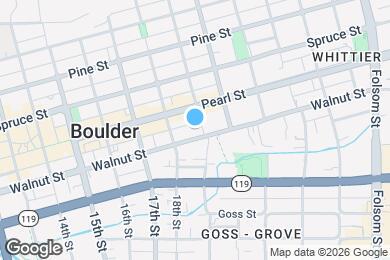 Map image of the property - 1839 Walnut St