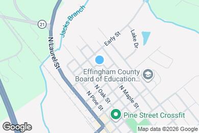 Map image of the property - 804 N Maple St