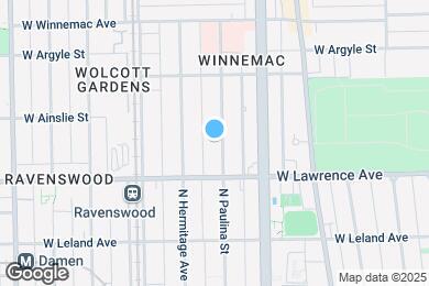 Map image of the property - 4830 N Paulina St