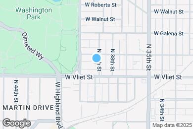Map image of the property - 1433 N 39th St