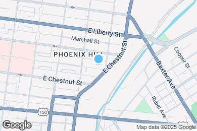 Map image of the property - 935 E Madison St