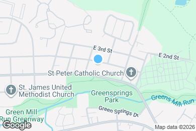 Map image of the property - 2506 E 4th St