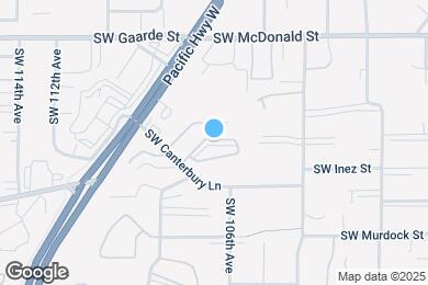 Map image of the property - 10779 SW Canterbury Ln