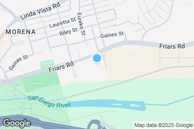 Map image of the property - 5845 Friars Rd