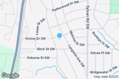 Map image of the property - 1042 Victory Dr SW