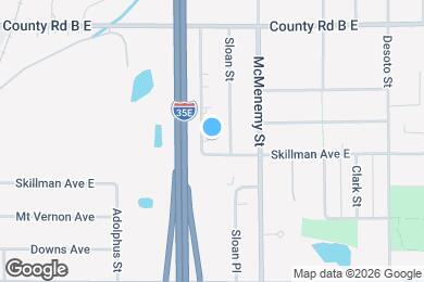 Map image of the property - 2056 Mississippi St
