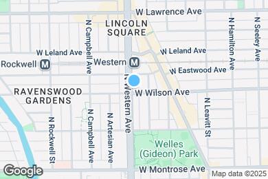 Map image of the property - 4603 N Western Ave