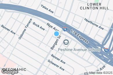 Map image of the property - 907 Bergen St