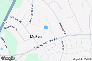 Map image of the property - 3610 Muskie Ln