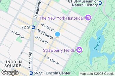 Map image of the property - 53 W 72nd St