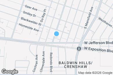 Map image of the property - 2930 S Redondo Blvd