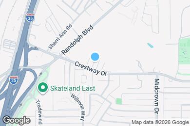 Map image of the property - 5215 Crestway Rd