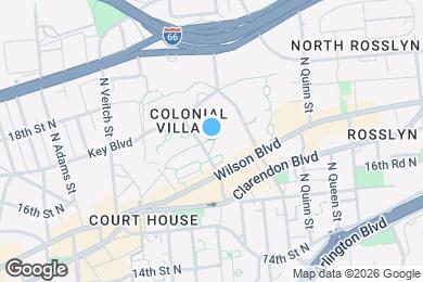 Map image of the property - 1728 N Rhodes St