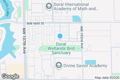 Map image of the property - 6310 NW 103rd Pl