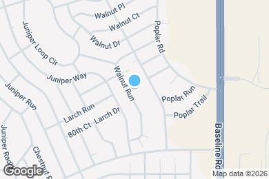 Map image of the property - 37 Walnut Run