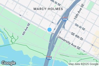 Map image of the property - 810 University Ave SE