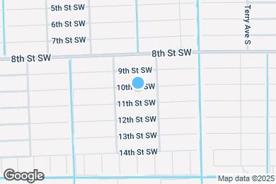 Map image of the property - 3809 10th St SW