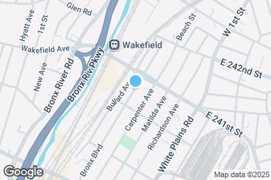 Map image of the property - 4658 Bronx Blvd