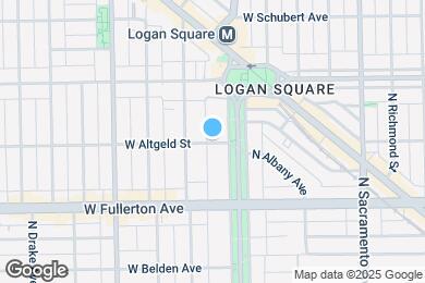 Map image of the property - 3216 W Altgeld St