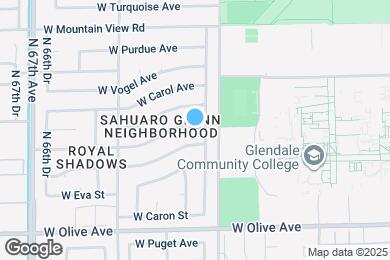 Map image of the property - 6319 W Sunnyslope Ln