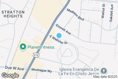 Map image of the property - 209 E Webster St