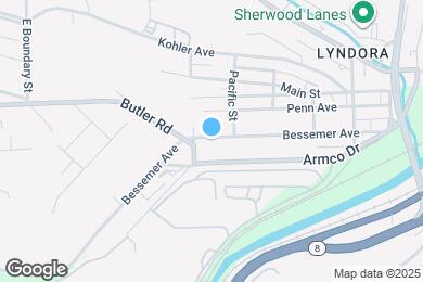 Map image of the property - 416 Bessemer Ave