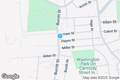 Map image of the property - 563 Burritt St