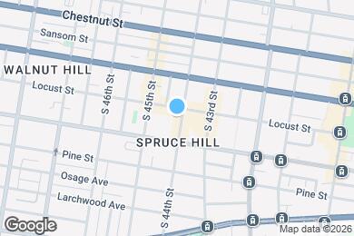 Map image of the property - 250 S 44th St