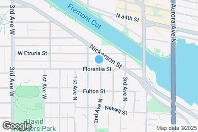 Map image of the property - 3811 13th Ave W