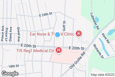 Map image of the property - 2013 Lee Ave