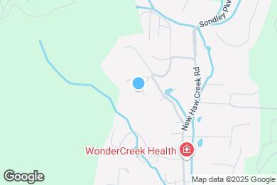 Map image of the property - 42 Haw Creek Cir