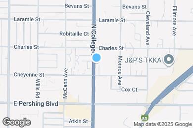 Map image of the property - 4006 Cheyenne St