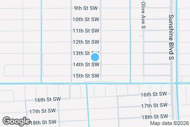 Map image of the property - 3302 14th St SW