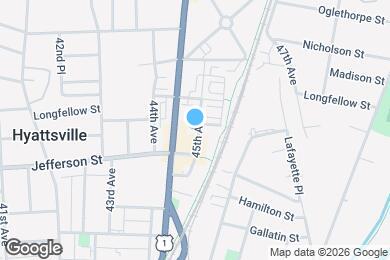 Map image of the property - 5610 45th Ave