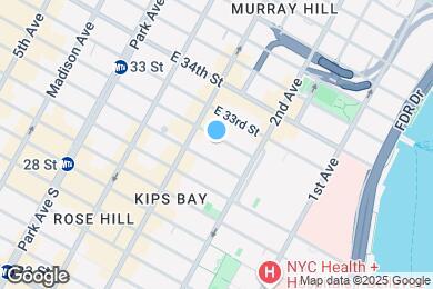 Map image of the property - 218 E 32nd St