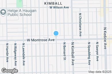 Map image of the property - 4412 N Saint Louis Ave