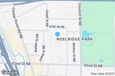 Map image of the property - 4501 rushmore Dr NE